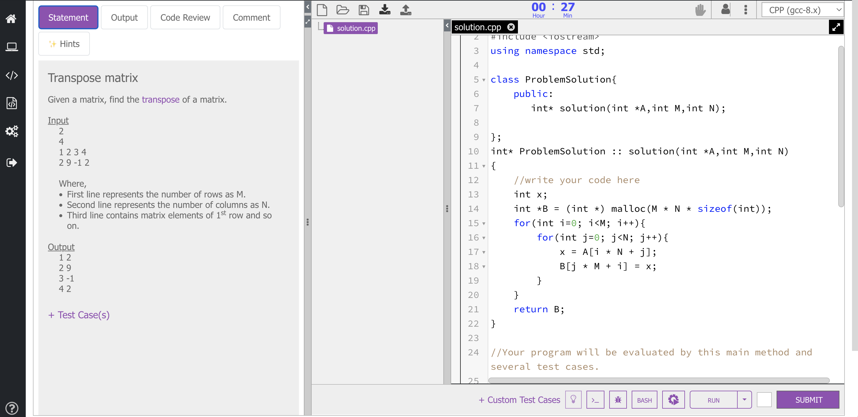 CodeZinger - Online Coding labs for computer science programming courses